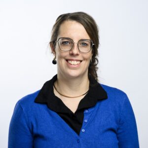 Geralda Kooiman als raadslid voor SGP ChristenUnie Sliedrecht